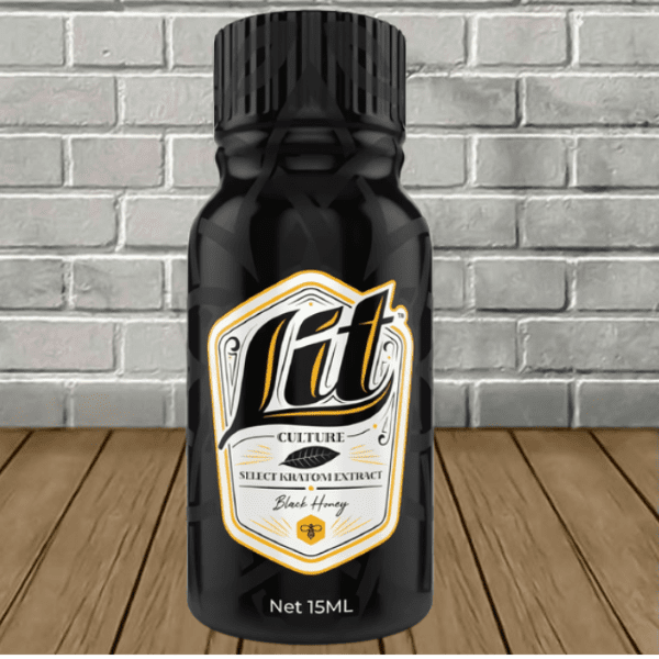 Lit Culture Black Honey Kratom Extract Shot 15ml
