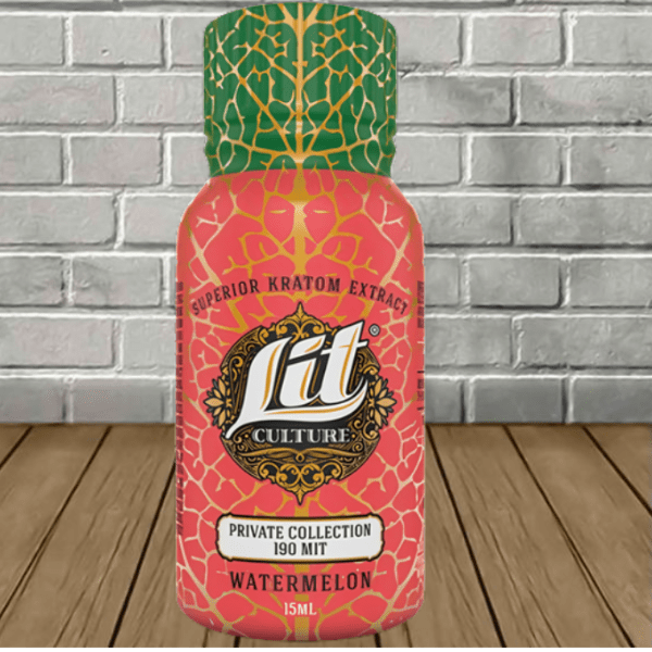 Lit Culture Watermelon Kratom Extract Shot 15ml