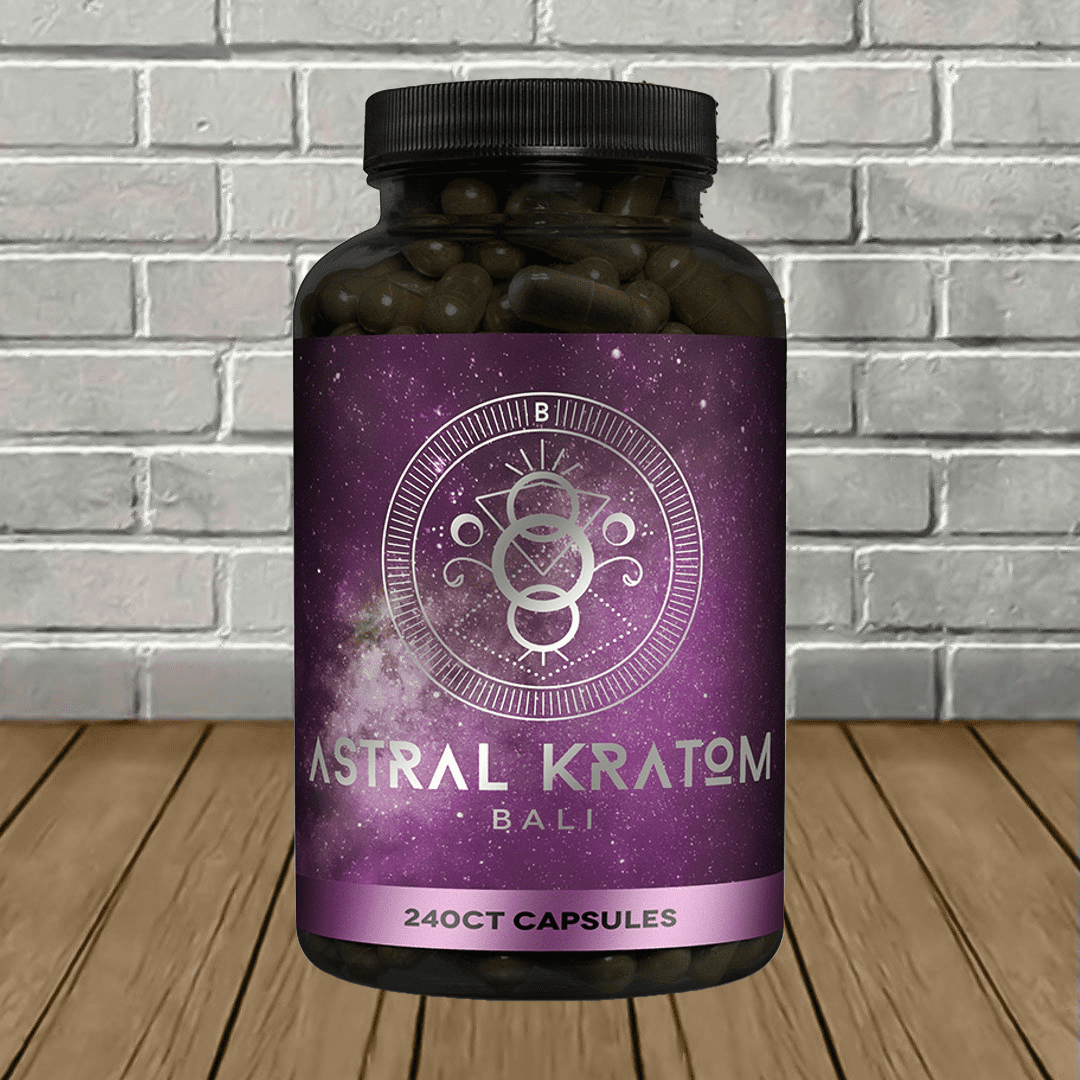 Astral Kratom White Bali Kratom Capsules 240ct Astral Kratom White Bali Kratom Capsules 240ct