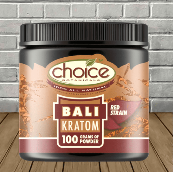 Choice Botanicals Red Bali Kratom Powder Choice Botanicals Red Bali Kratom Powder