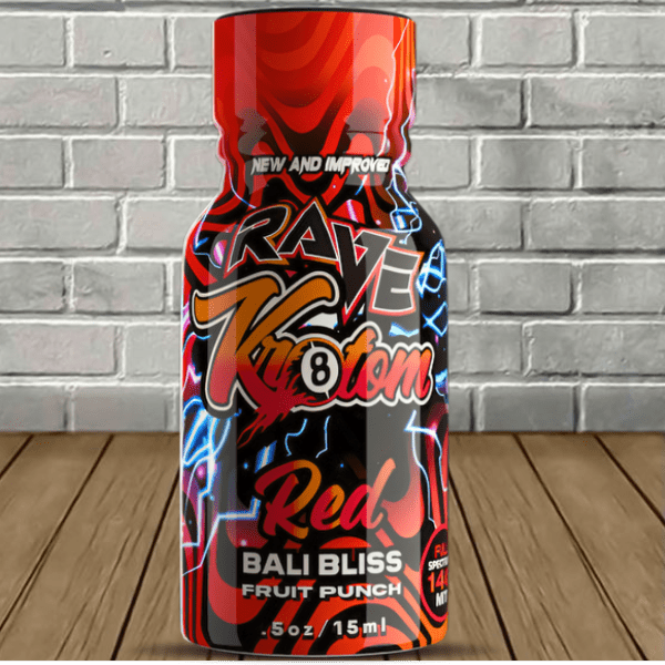 Rave Kratom Red Bali Bliss Extract Shot
