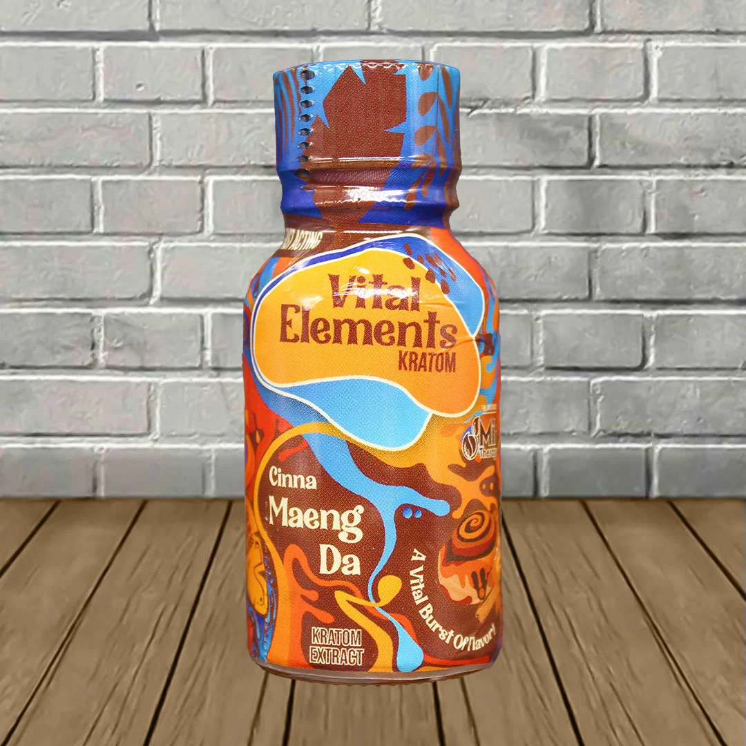 Vital Elements Cinna Maeng Da Kratom Extract Shot 15ml