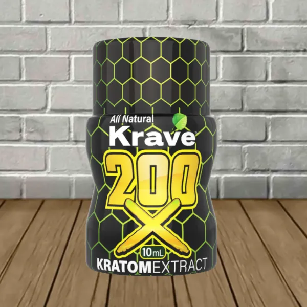 Krave Botanicals 200x Liquid Kratom Extract Shot 10ml Krave Botanicals 200x Liquid Kratom Extract Shot 10ml