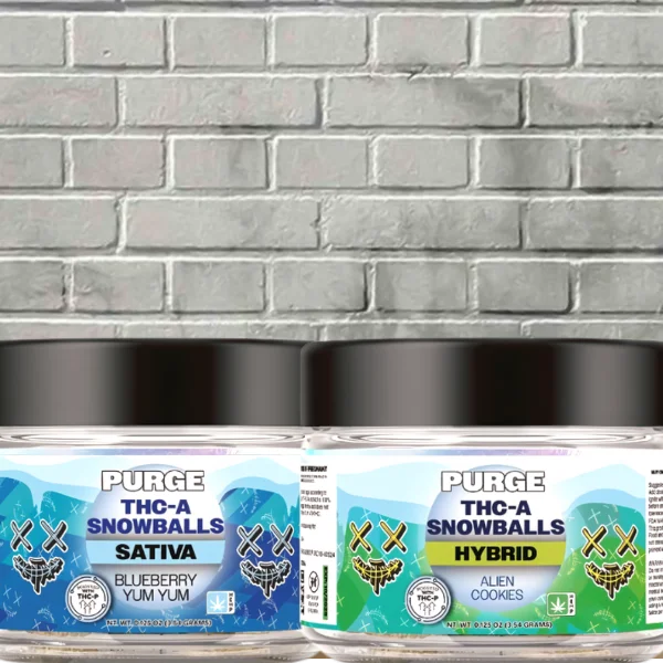 Purge THCa Snowballs Flower 3.5g - Image 1