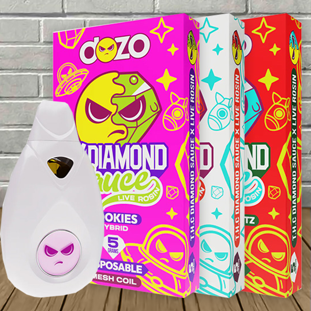 Dozo Live Rosin Diamond Sauce Disposable 5g