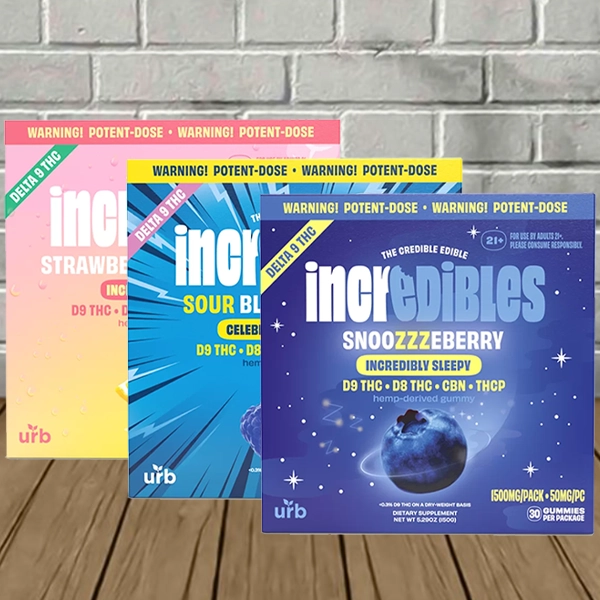 Urb Incredibles Gummies 1500mg