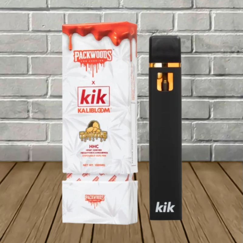 KIK x Packwoods Kalibloom HHC Disposable 1g-Truffle -- DISPOSABLE