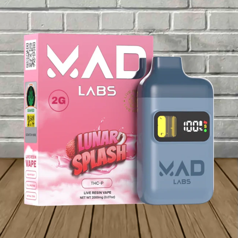 Mad Labs THCp Live Resin Disposable 2g-Lunar Splash -- Indica -- DISPOSABLE