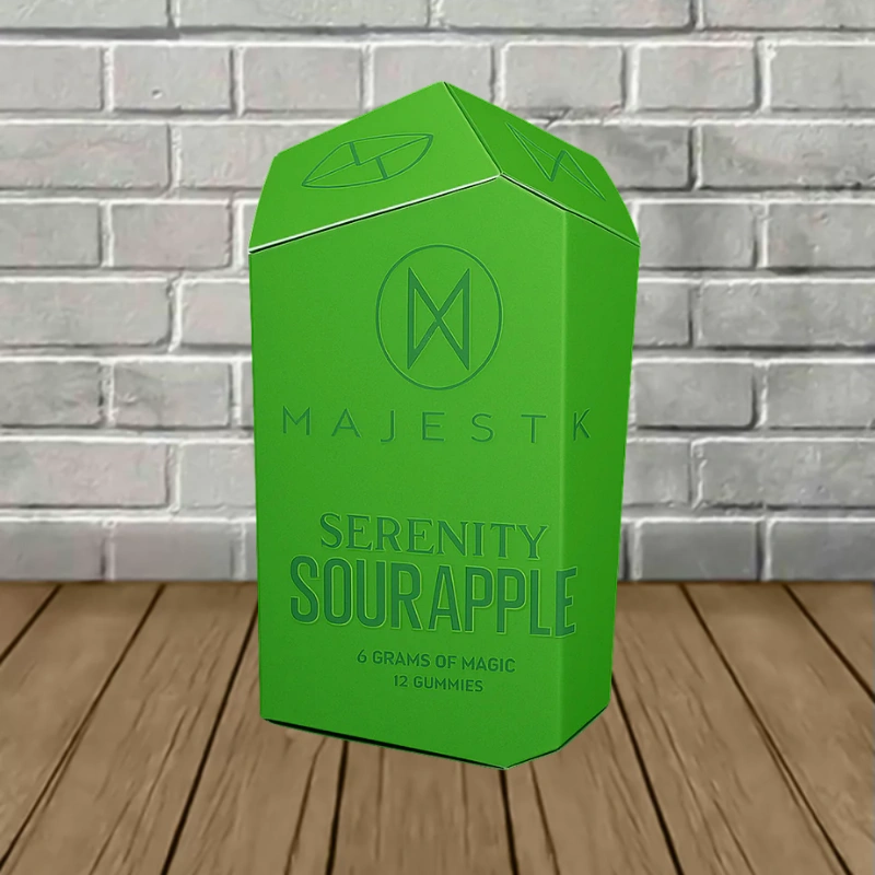 Majestk Mushroom Gummies 6g-Serenity Sour Apple