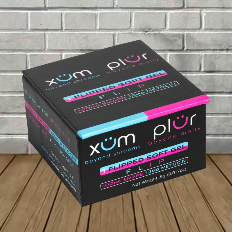 Xum Plur Flip Beyond Molly + Beyond Shrooms 1ct Soft Gel