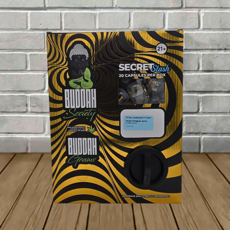 Buddah Society Secret Stash THCp Party Pack 20g - Super Jack -- Sativa
