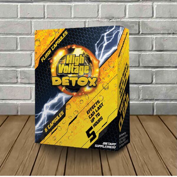 High Voltage Detox Fast Flush Capsules - Image 1