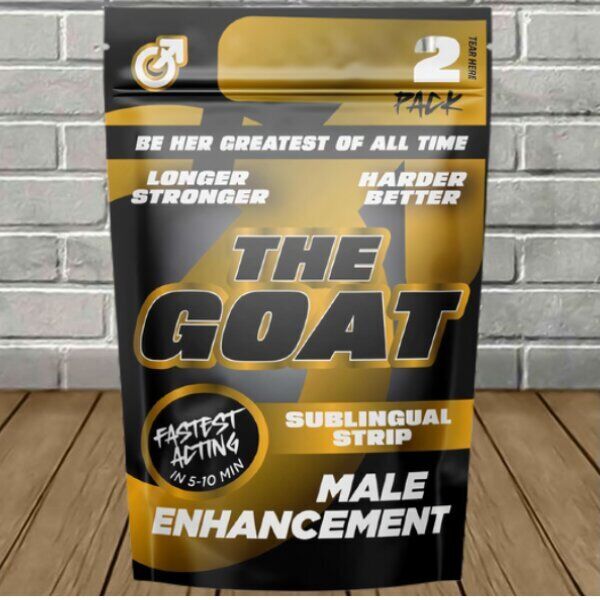 The GOAT Male Enhancement Sublingual Strip (2pk) - Image 1