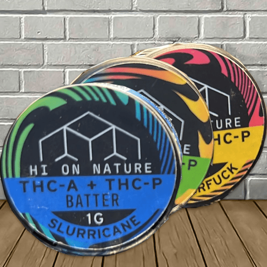 Hi On Nature THCa + THCP Dabs 1g--Batter - Image 1