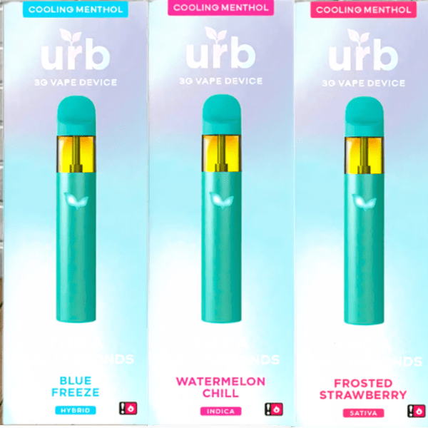 Urb THCa Iced Diamonds Disposable 3ml