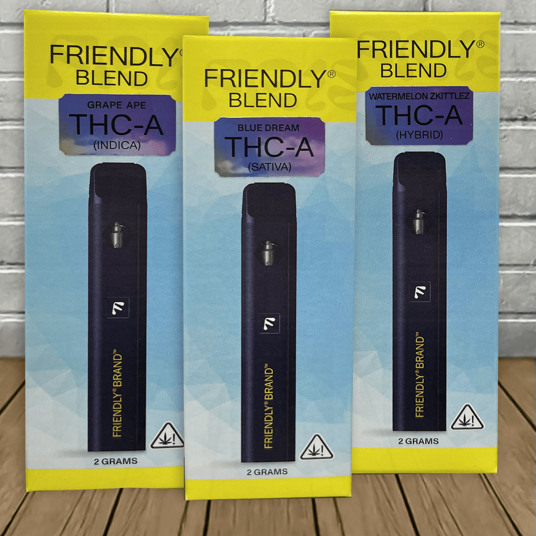 Friendly Hemp THCa Disposable 2g