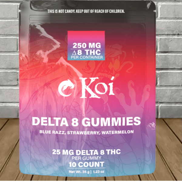 Koi Delta 8 Gummies Variety Pack 250mg