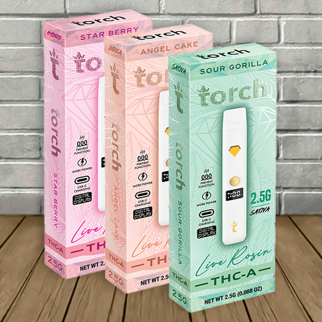 Torch Live Rosin THCa Disposable 2.5g