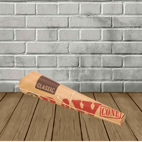 Raw Classic 1 14 Size Pre-Rolled Cones 6pk