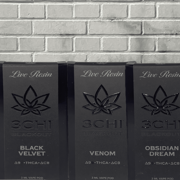 3Chi Blackout Blend THCa + D9 +C8 Pods 2ml