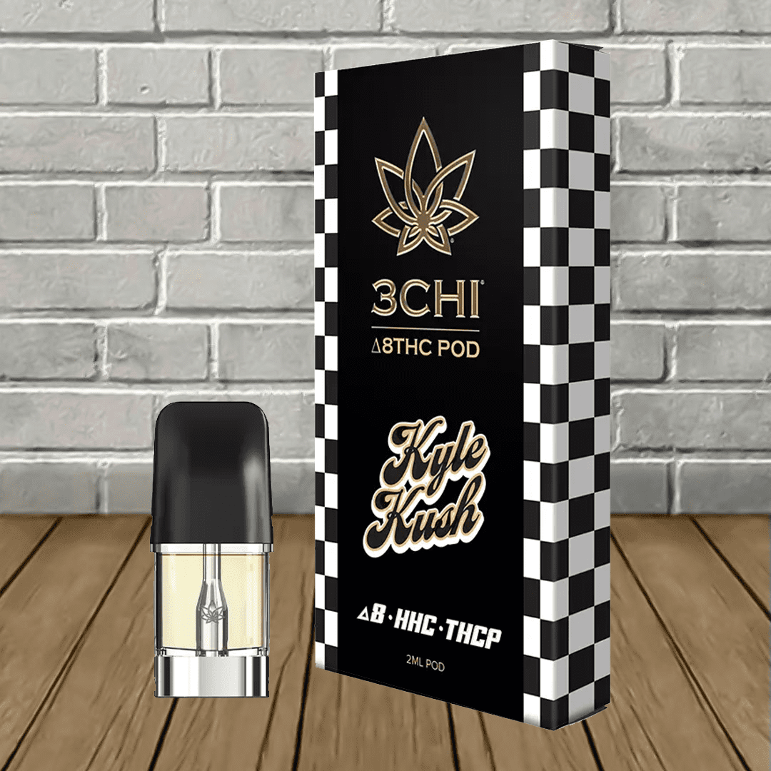 3Chi Kyle Kush D8 HHC THCP Vape Pod 2ml