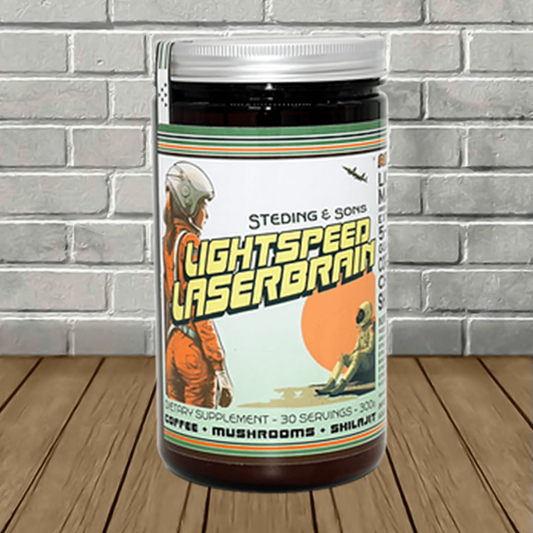 Allied Forces Lightspeed Laserbrain Instant Coffee 300g