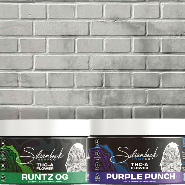 Silverback Hemp Co THCa Flower Jars 3.5g