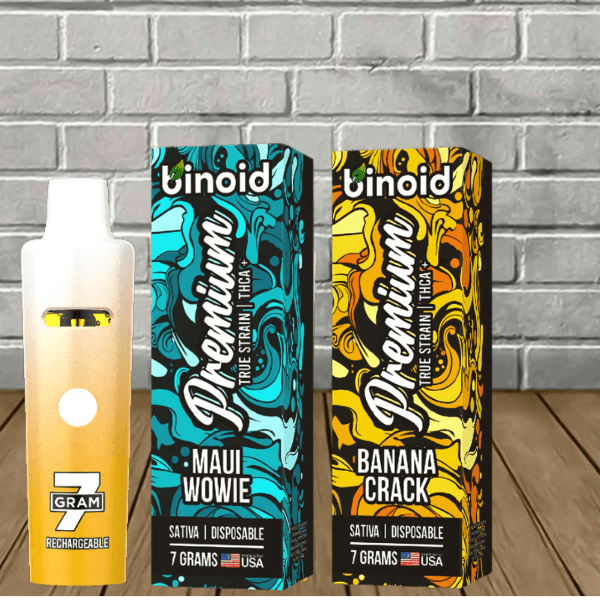 Binoid True Strain THCa+ Disposable Vape 7g