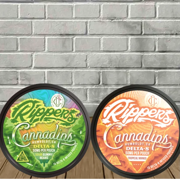 Cannadips Rippers Delta 8 Pouches 50mg