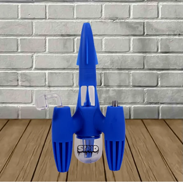 Strio Skylab Silicone Water Pipe Deep Blue
