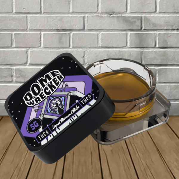 Domewrecker THCa | THCP Liquid Diamond Dabs 5g Amnesia Haze (Hybrid)