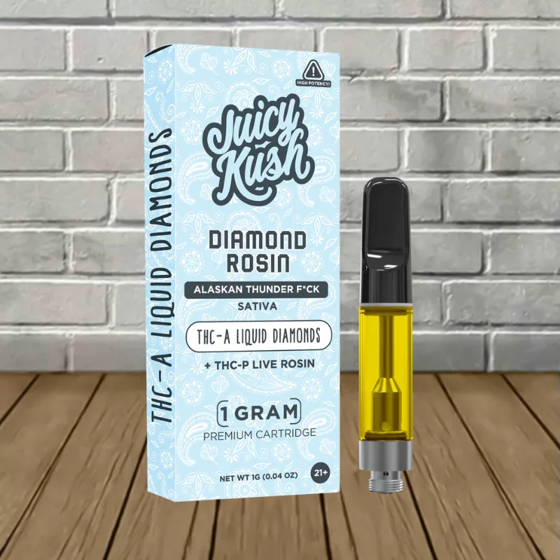 Juicy Kush THCa + THCp 1g - Alaskan Thunder Fck -- Sativa CARTRIDGE