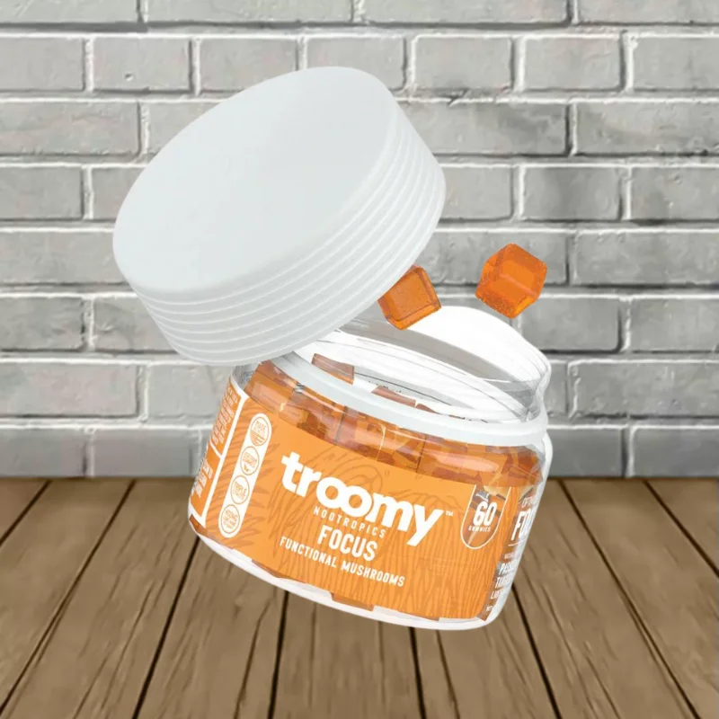 Troomy Nootropics Lion's Mane Mushroom Focus (60ct)