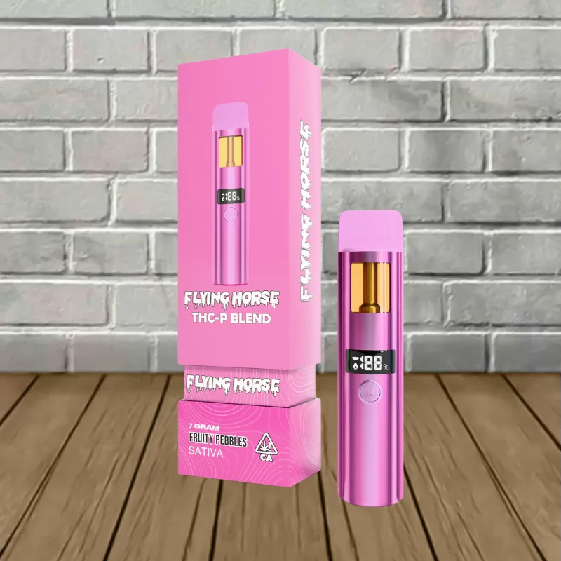 Flying Horse THCp Blend Disposable 7g - Fruity Pebbles -- Sativa -- DISPOSABLE