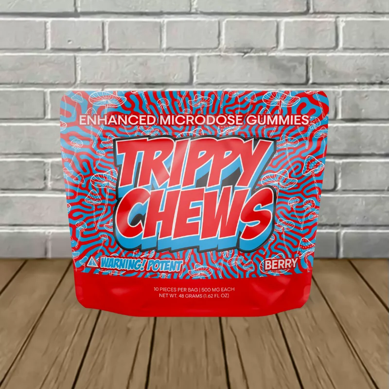 Trippy Chews Mushroom Gummies - Berry