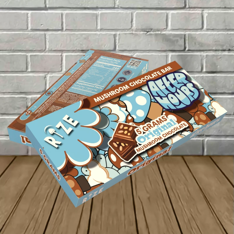 After Hours by Rize Nootropic Mushrooms Blend Chocolate Bars 5g - Original