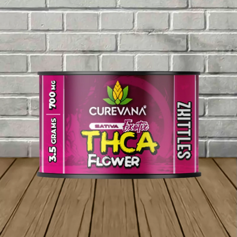 Curevana Exotic THCa Flower 3.5g - Zkittles -- Sativa
