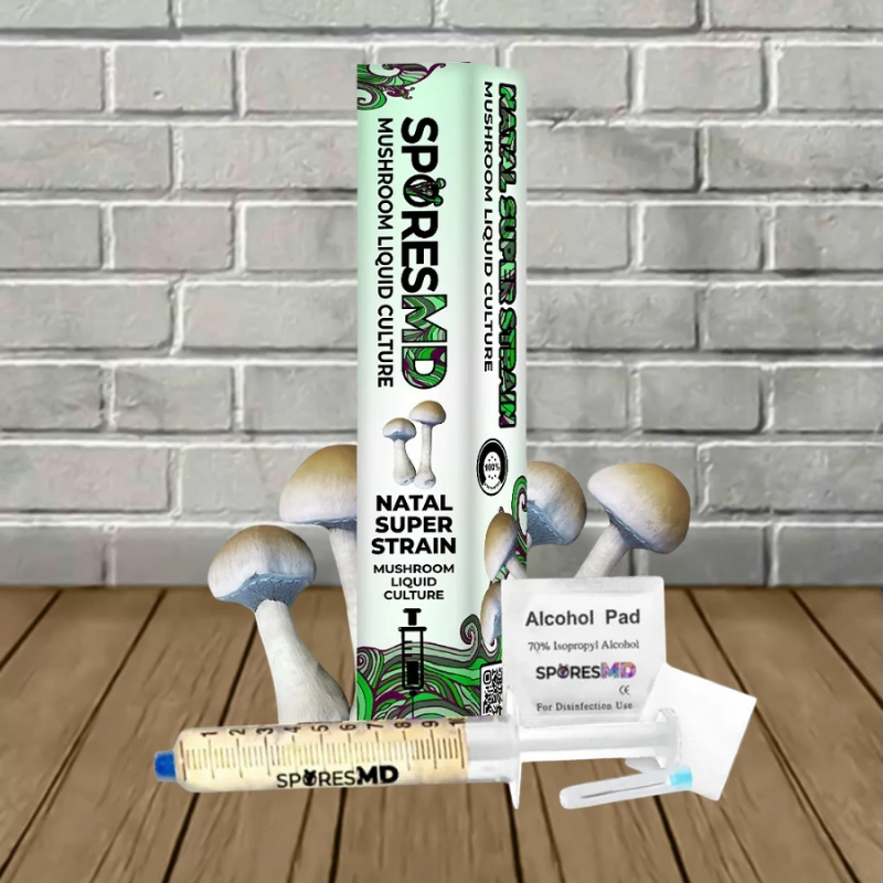 SporesMD Natal Super Mushroom Liquid Culture 10ml