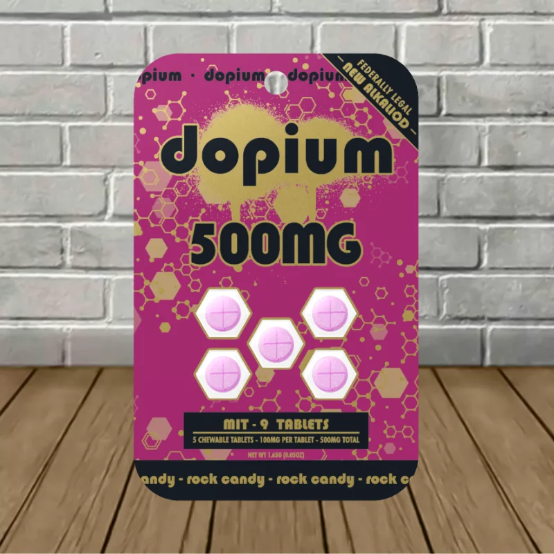 Dopium MIT-9 Extract Tablets 100mg 5ct - Rock Candy -- 5ct Blister