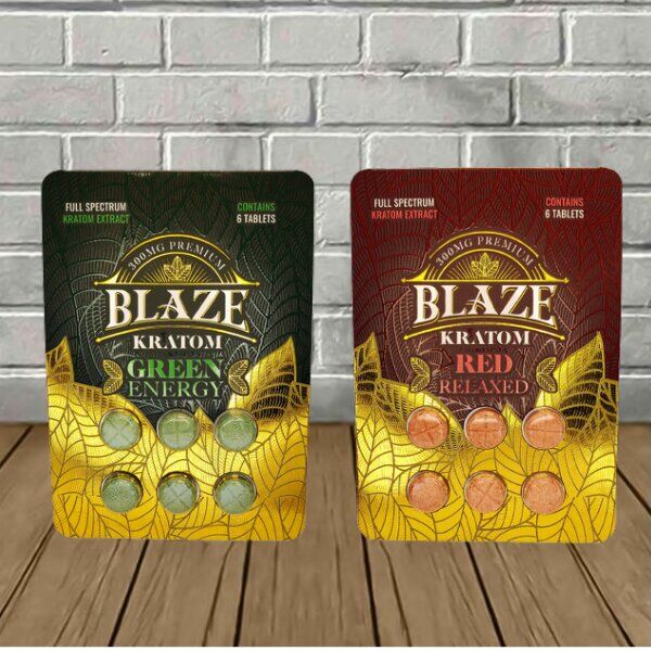 Blaze Full Spectrum Kratom Extract Tablets - Image 1