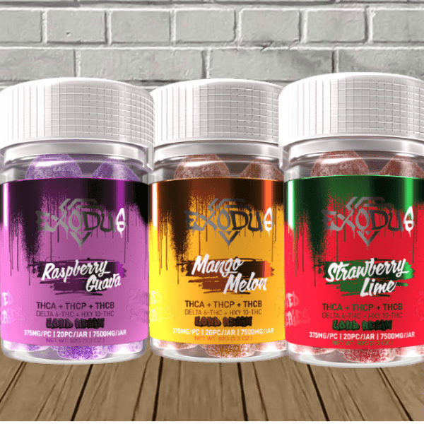 Exodus Live Resin Zooted Series Gummies 7500mg - Image 1