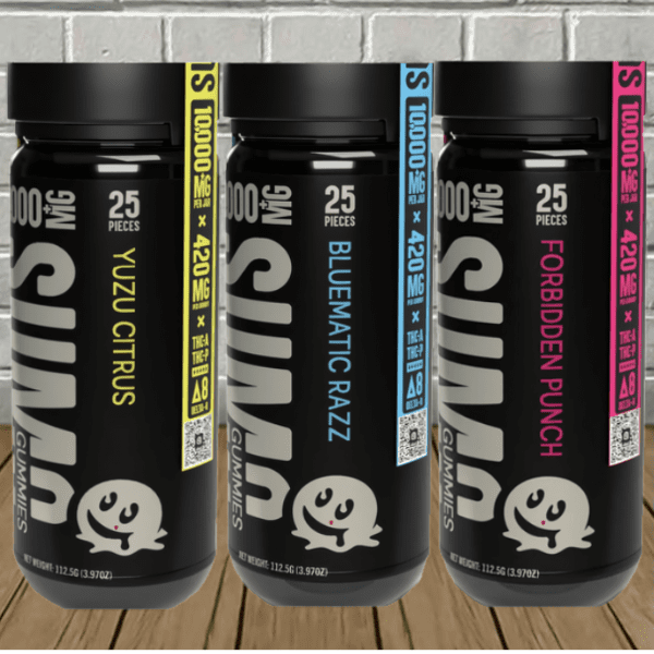Half Bak'd Sumo Blend Gummies 10000mg - Great CBD Shop