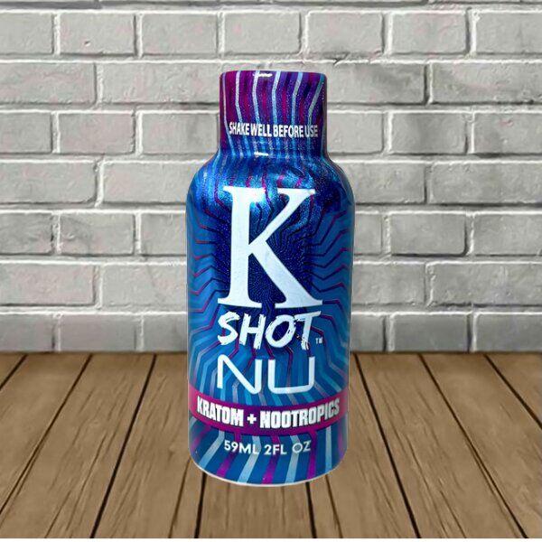 K-Shot Nu Kratom + Nootropics Liquid Extract Shot - Image 1