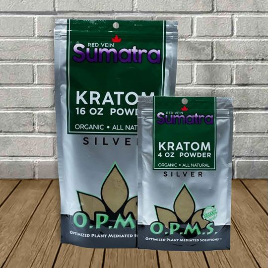 OPMS Silver Kratom Powder - Image 1