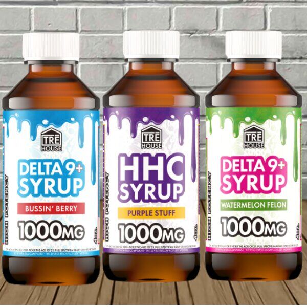 TRE House Syrup D9+ | HHC 1000mg - Image 1