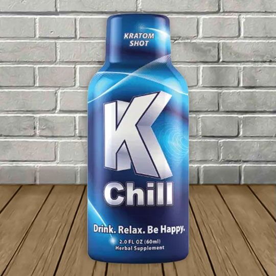 K-Chill Liquid Kratom Extract Shot 2oz - Image 1