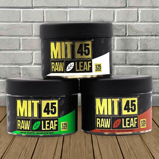 MIT45 RAW Kratom Capsules - Image 1