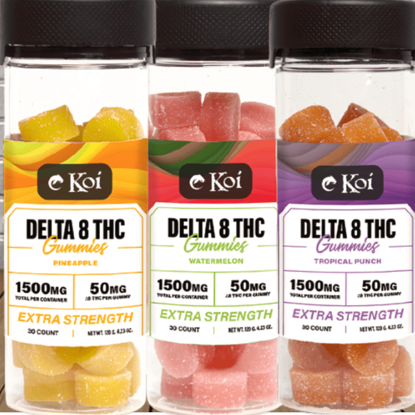 Koi High Potency Delta 8 THC Gummies 1500mg Koi High Potency Delta 8 THC Gummies 1500mg