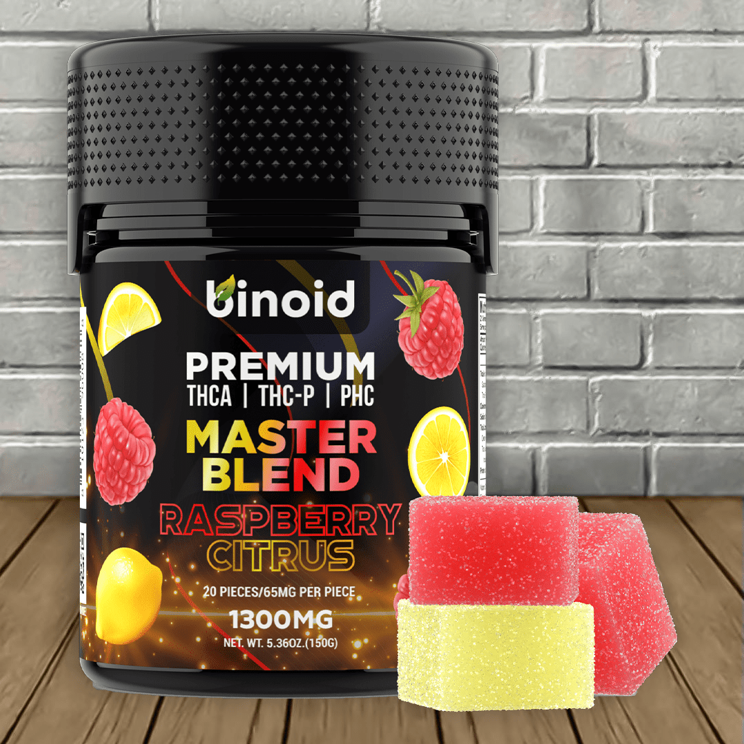 Binoid Master Blend Gummies 1300mg Binoid Master Blend Gummies 1300mg