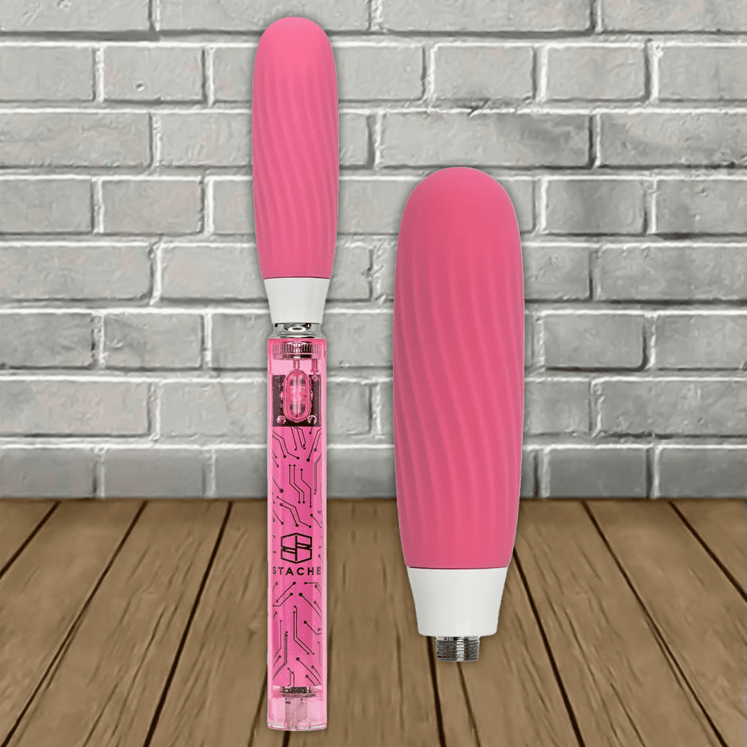 Stache Vybr Vibrating 510 Attachment Pink Color Stache Vybr Vibrating 510 Attachment Pink Color